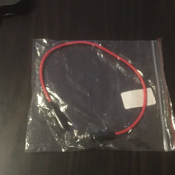 3.5mm Earphone Headphone Male to Female Audio Adapter Extension Cable Red - Picture 1 of 4